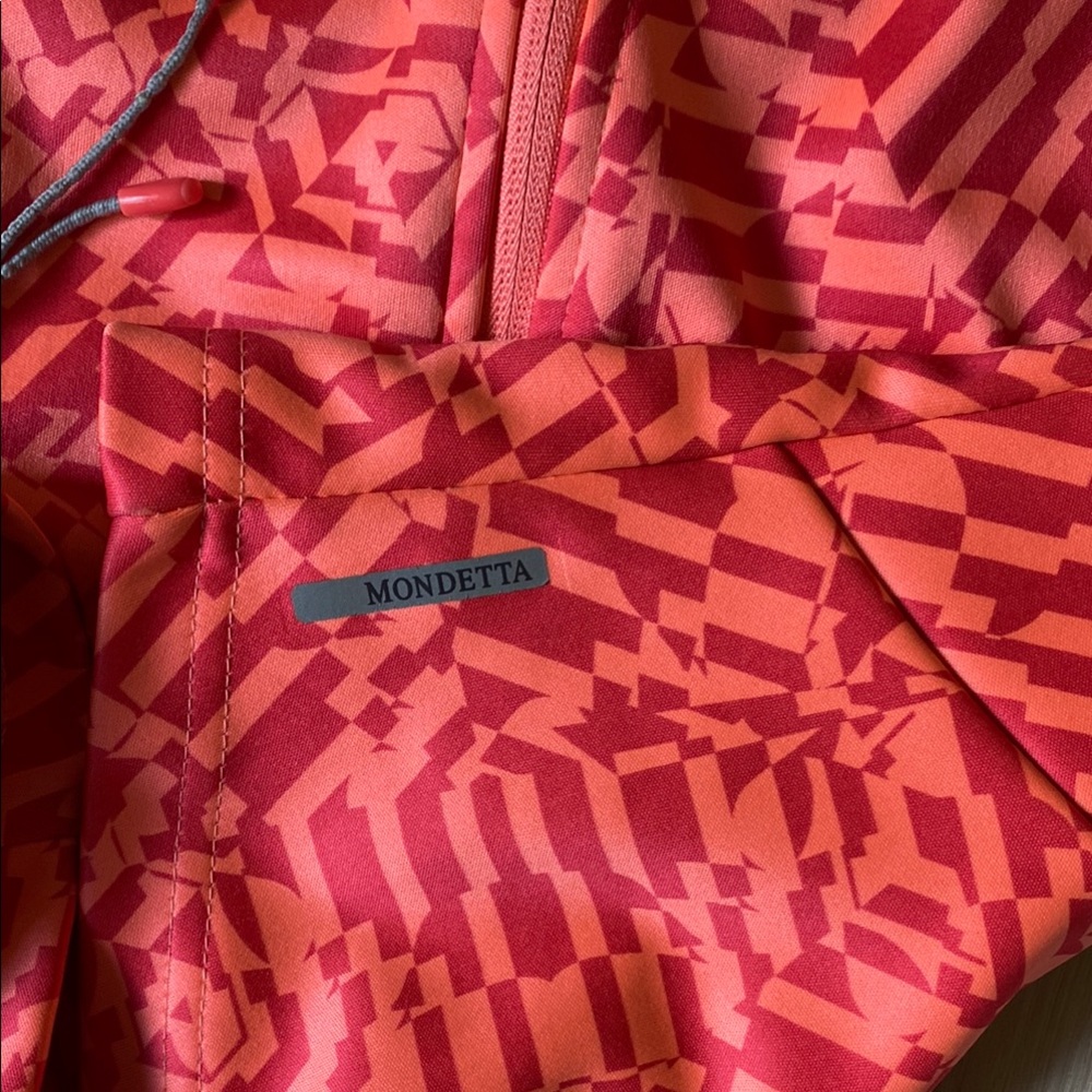 Women's Pink Patterned Jacket - Picture 2 of 3